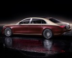 2021 Mercedes-Maybach S-Class (Color: Designo Rubellite Red / Kalahari Gold) Side Wallpapers 150x120 (34)