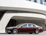 2021 Mercedes-Maybach S-Class (Color: Designo Rubellite Red / Kalahari Gold) Side Wallpapers  150x120 (21)
