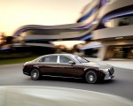 2021 Mercedes-Maybach S-Class (Color: Designo Rubellite Red / Kalahari Gold) Side Wallpapers 150x120