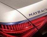 2021 Mercedes-Maybach S-Class (Color: Designo Rubellite Red / Kalahari Gold) Tail Light Wallpapers 150x120