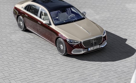 2021 Mercedes-Maybach S-Class (Color: Designo Rubellite Red / Kalahari Gold) Top Wallpapers  450x275 (23)