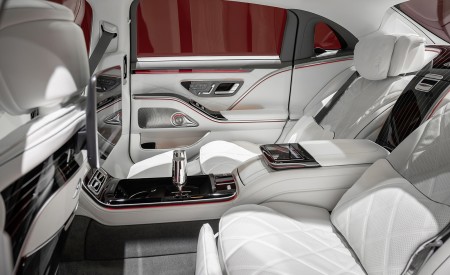 2021 Mercedes-Maybach S-Class Interior Rear Seats Wallpapers  450x275 (148)