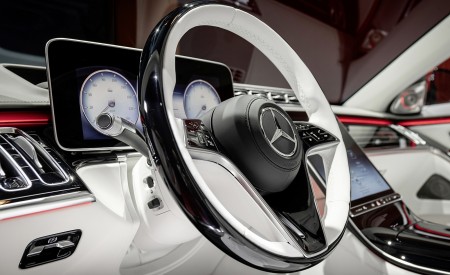 2021 Mercedes-Maybach S-Class Interior Steering Wheel Wallpapers 450x275 (131)