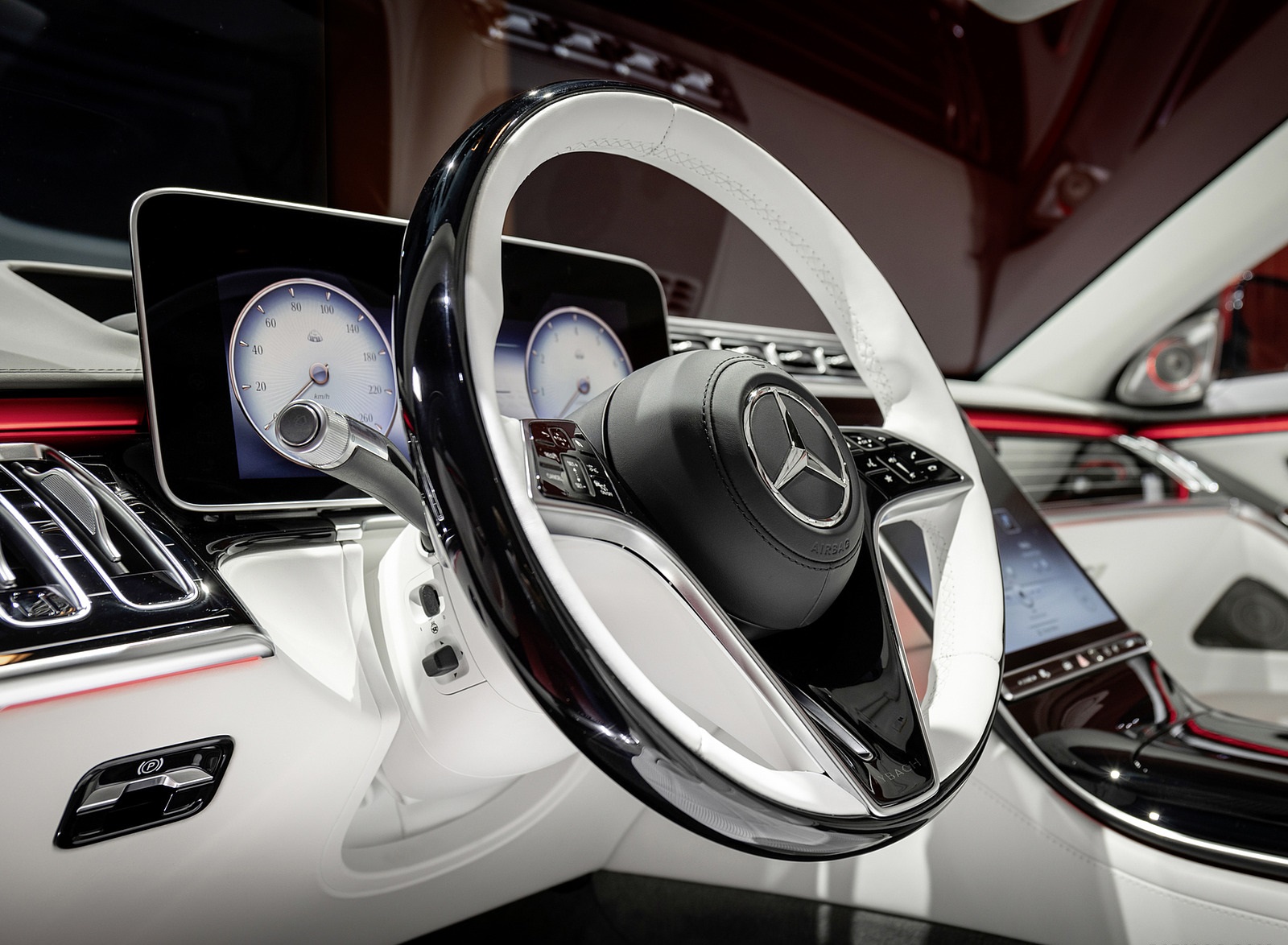 2021 Mercedes-Maybach S-Class Interior Steering Wheel Wallpapers #131 of 149