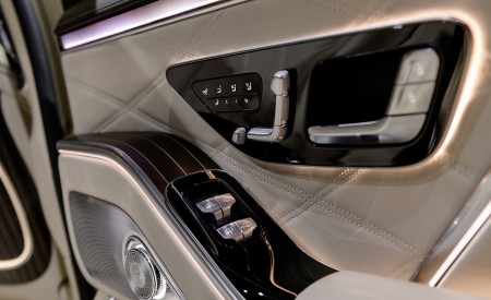 2021 Mercedes-Maybach S-Class (Leather Nappa macchiato beige bronze brown pearl) Interior Detail Wallpapers 450x275 (66)