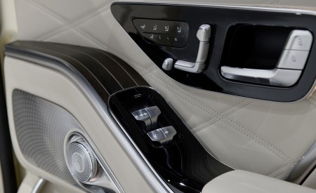 2021 Mercedes-Maybach S-Class (Leather Nappa macchiato beige bronze brown pearl) Interior Detail Wallpapers 450x275 (58)