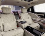 2021 Mercedes-Maybach S-Class (Leather Nappa macchiato beige bronze brown pearl) Interior Rear Seats Wallpapers  150x120
