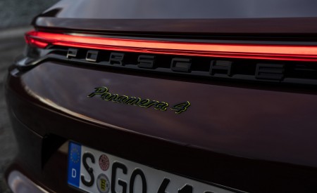 2021 Porsche Panamera 4 E-Hybrid (Color: Cherry Metallic) Detail Wallpapers 450x275 (33)