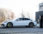 2021 Porsche Panamera Turbo S E-Hybrid (Color: Carrara White Metallic) Charging Wallpapers 150x120