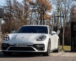 2021 Porsche Panamera Turbo S E-Hybrid (Color: Carrara White Metallic) Charging Wallpapers 150x120