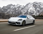 2021 Porsche Panamera Turbo S E-Hybrid (Color: Carrara White Metallic) Front Three-Quarter Wallpapers 150x120 (14)