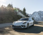 2021 Porsche Panamera Turbo S E-Hybrid (Color: Carrara White Metallic) Front Three-Quarter Wallpapers 150x120 (3)