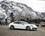 2021 Porsche Panamera Turbo S E-Hybrid (Color: Carrara White Metallic) Front Three-Quarter Wallpapers 150x120 (32)