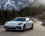 2021 Porsche Panamera Turbo S E-Hybrid (Color: Carrara White Metallic) Front Wallpapers 150x120 (36)