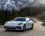 2021 Porsche Panamera Turbo S E-Hybrid (Color: Carrara White Metallic) Front Wallpapers 150x120