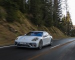 2021 Porsche Panamera Turbo S E-Hybrid (Color: Carrara White Metallic) Front Wallpapers  150x120