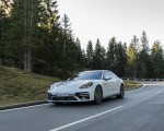 2021 Porsche Panamera Turbo S E-Hybrid (Color: Carrara White Metallic) Front Wallpapers  150x120