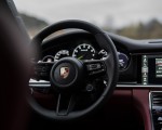 2021 Porsche Panamera Turbo S E-Hybrid (Color: Carrara White Metallic) Interior Steering Wheel Wallpapers  150x120