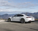 2021 Porsche Panamera Turbo S E-Hybrid (Color: Carrara White Metallic) Rear Three-Quarter Wallpapers 150x120