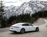 2021 Porsche Panamera Turbo S E-Hybrid (Color: Carrara White Metallic) Rear Three-Quarter Wallpapers 150x120