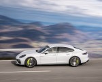 2021 Porsche Panamera Turbo S E-Hybrid (Color: Carrara White Metallic) Side Wallpapers 150x120