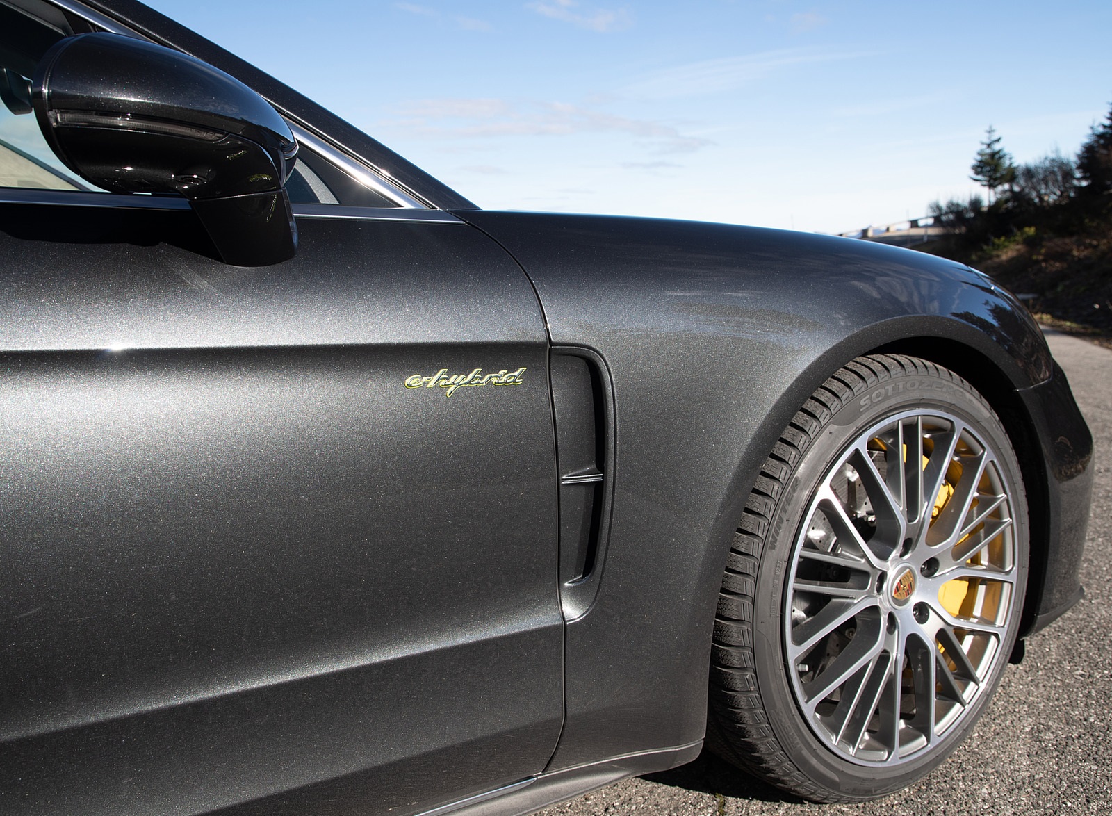 2021 Porsche Panamera Turbo S E-Hybrid Executive (Color: Volcano Grey Metallic) Detail Wallpapers #17 of 40