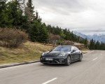 2021 Porsche Panamera Turbo S E-Hybrid Executive (Color: Volcano Grey Metallic) Front Three-Quarter Wallpapers  150x120 (12)