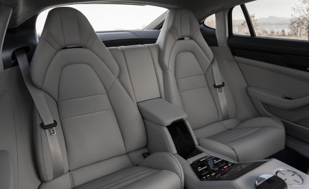 2021 Porsche Panamera Turbo S E-Hybrid Executive (Color: Volcano Grey Metallic) Interior Rear Seats Wallpapers 450x275 (35)