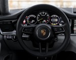 2021 Porsche Panamera Turbo S E-Hybrid Executive (Color: Volcano Grey Metallic) Interior Steering Wheel Wallpapers 150x120