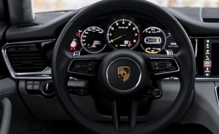 2021 Porsche Panamera Turbo S E-Hybrid Executive (Color: Volcano Grey Metallic) Interior Steering Wheel Wallpapers 450x275 (28)