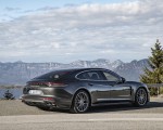 2021 Porsche Panamera Turbo S E-Hybrid Executive (Color: Volcano Grey Metallic) Rear Three-Quarter Wallpapers 150x120