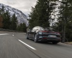 2021 Porsche Panamera Turbo S E-Hybrid Executive (Color: Volcano Grey Metallic) Rear Three-Quarter Wallpapers 150x120