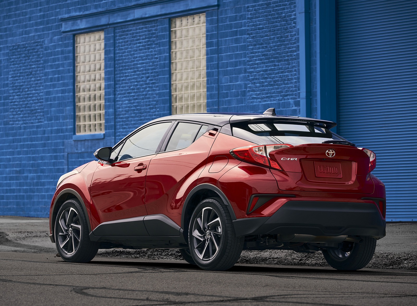 2021 Toyota C-HR (Color: Supersonic Red) Rear Three-Quarter Wallpapers (9)