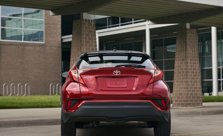2021 Toyota C-HR (Color: Supersonic Red) Rear Wallpapers 450x275 (7)