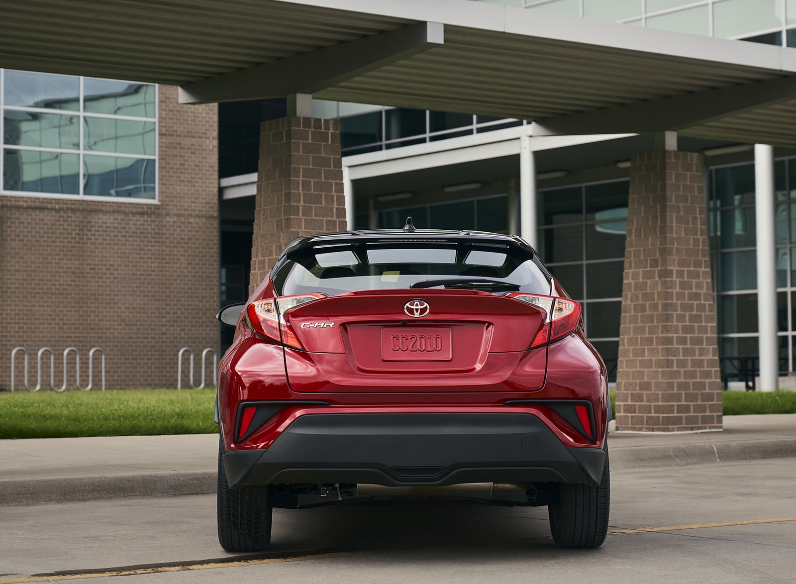 2021 Toyota C-HR (Color: Supersonic Red) Rear Wallpapers (7)