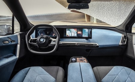 2022 BMW iX Interior Cockpit Wallpapers  450x275 (57)