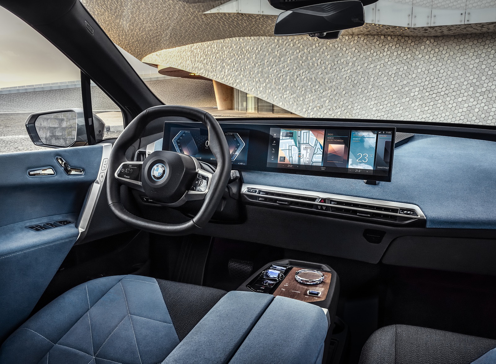 2022 BMW iX Interior Cockpit Wallpapers #81 of 164