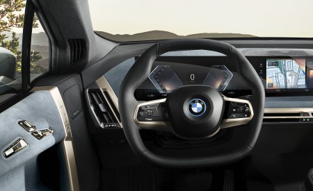 2022 BMW iX Interior Cockpit Wallpapers 450x275 (56)