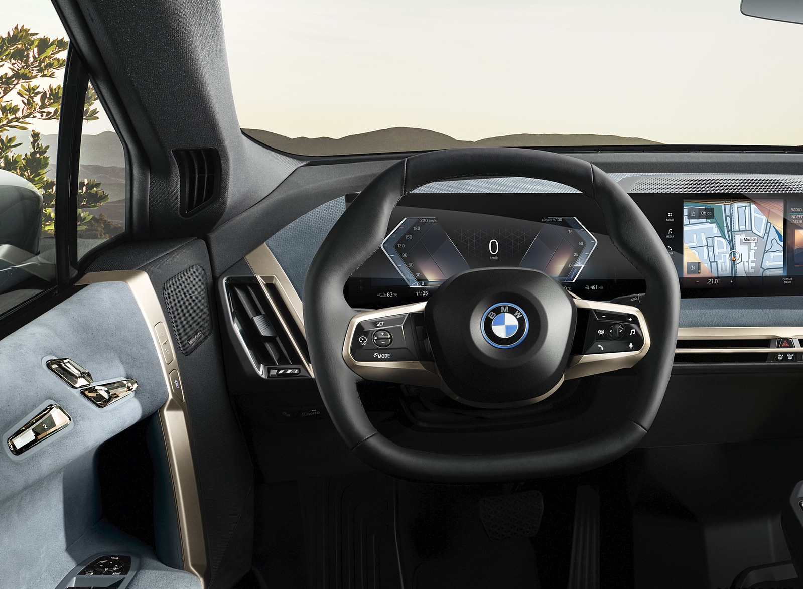 2022 BMW iX Interior Cockpit Wallpapers #56 of 164