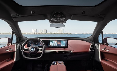 2022 BMW iX with Sport Package Interior Cockpit Wallpapers 450x275 (23)