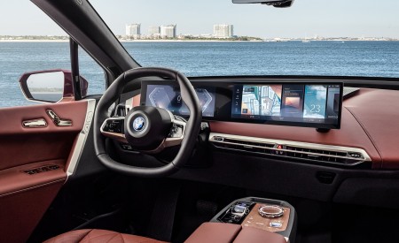 2022 BMW iX with Sport Package Interior Wallpapers 450x275 (27)
