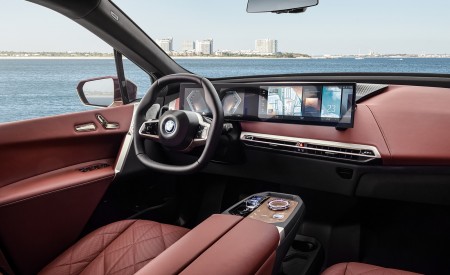 2022 BMW iX with Sport Package Interior Wallpapers  450x275 (25)