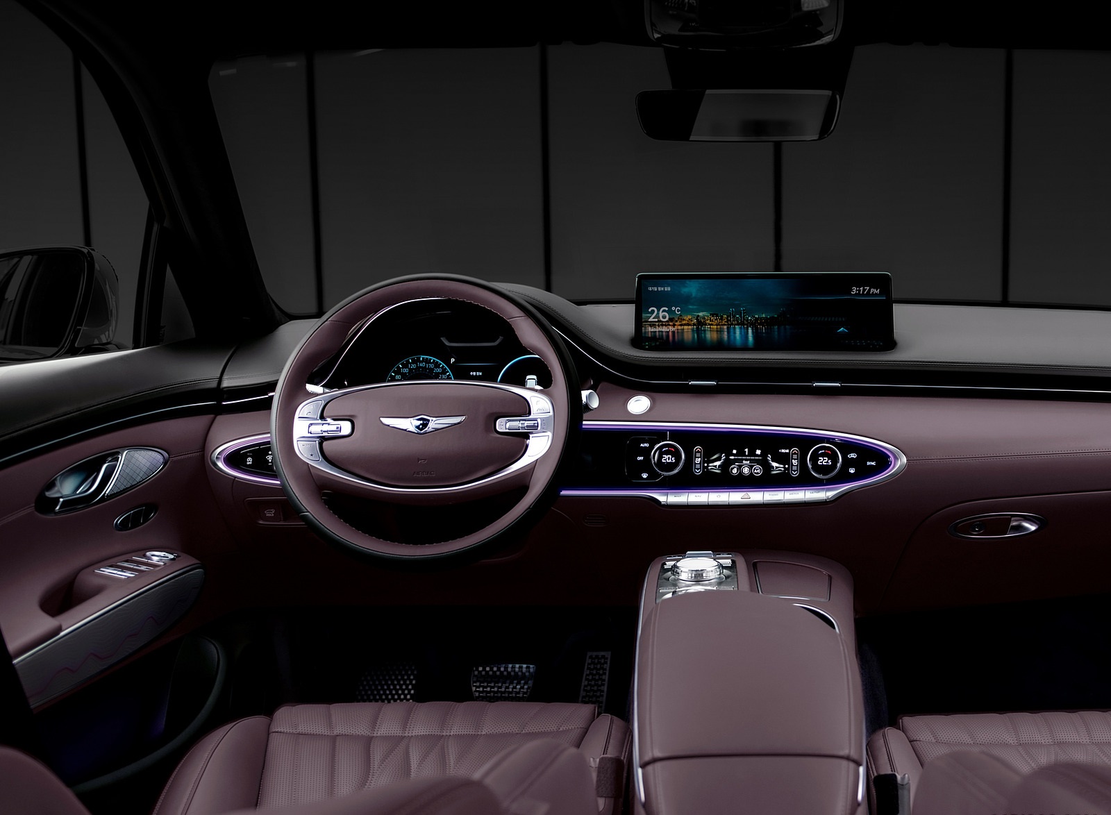 2022 Genesis GV70 Interior Wallpapers #9 of 10