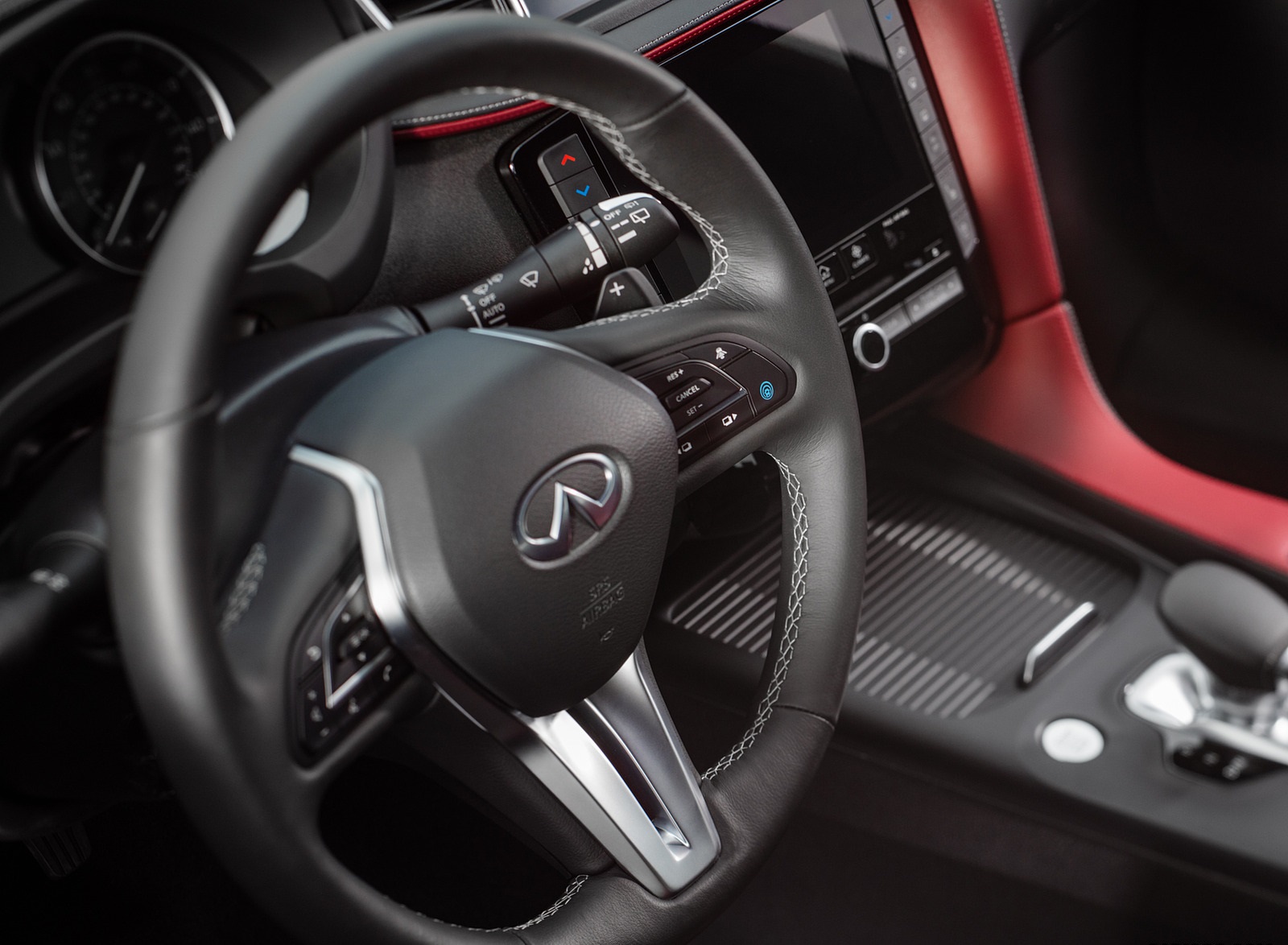 2022 Infiniti QX55 Interior Steering Wheel Wallpapers #41 of 104