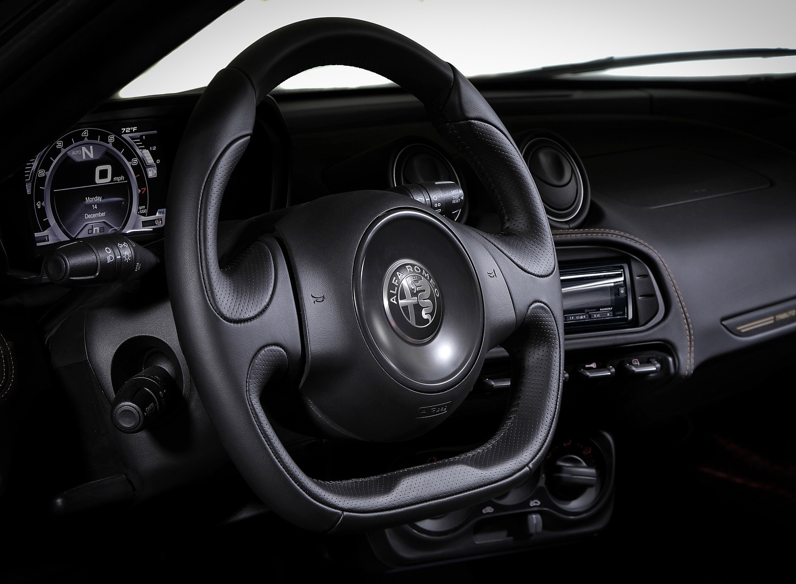 2020 Alfa Romeo 4C Spider 33 Stradale Tributo Interior Steering Wheel Wallpapers #28 of 28
