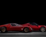 2020 Alfa Romeo 4C Spider 33 Stradale Tributo and 1967 Alfa Romeo 33 Stradale Side Wallpapers 150x120