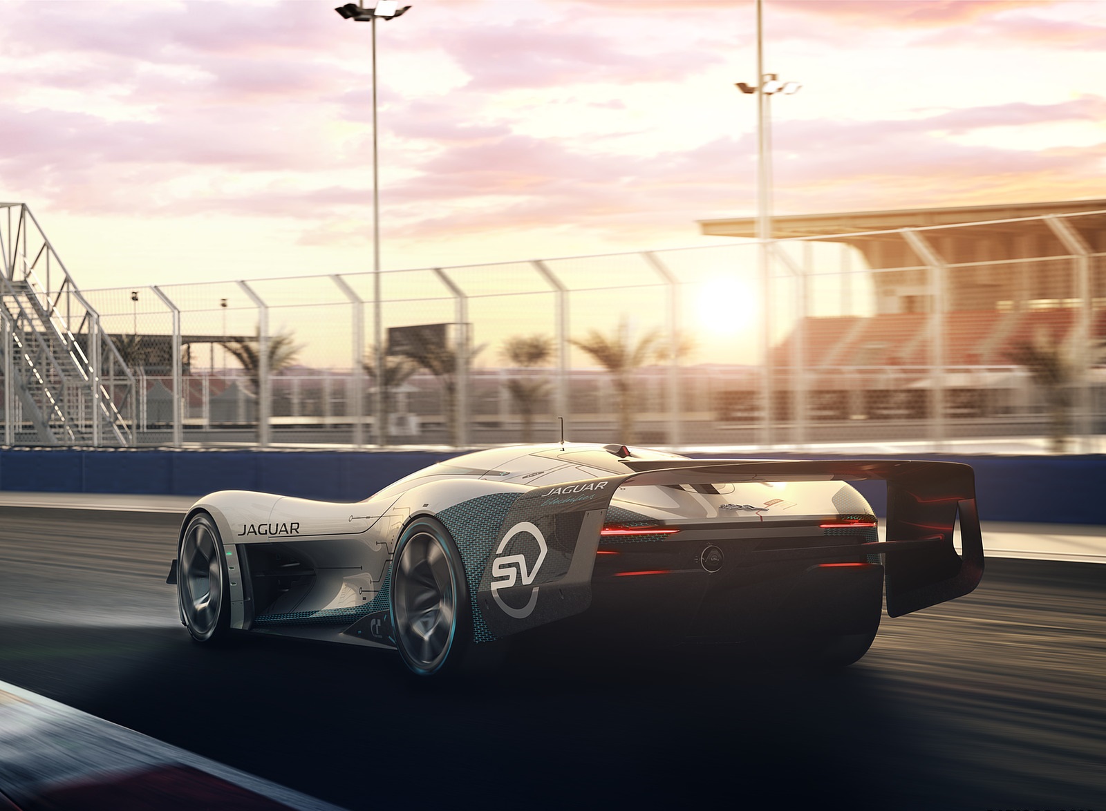 2020 Jaguar Vision Gran Turismo SV Rear Three-Quarter Wallpapers (3)