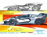 2020 Lamborghini SC20 Design Sketch Wallpapers 150x120 (41)