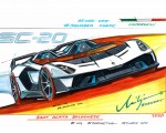 2020 Lamborghini SC20 Design Sketch Wallpapers 150x120