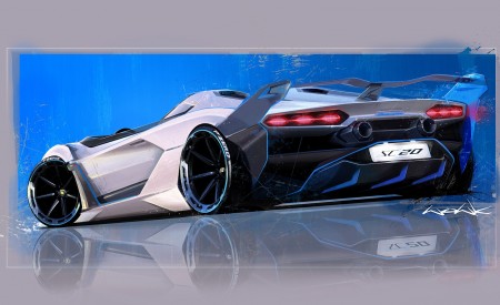 2020 Lamborghini SC20 Design Sketch Wallpapers 450x275 (36)